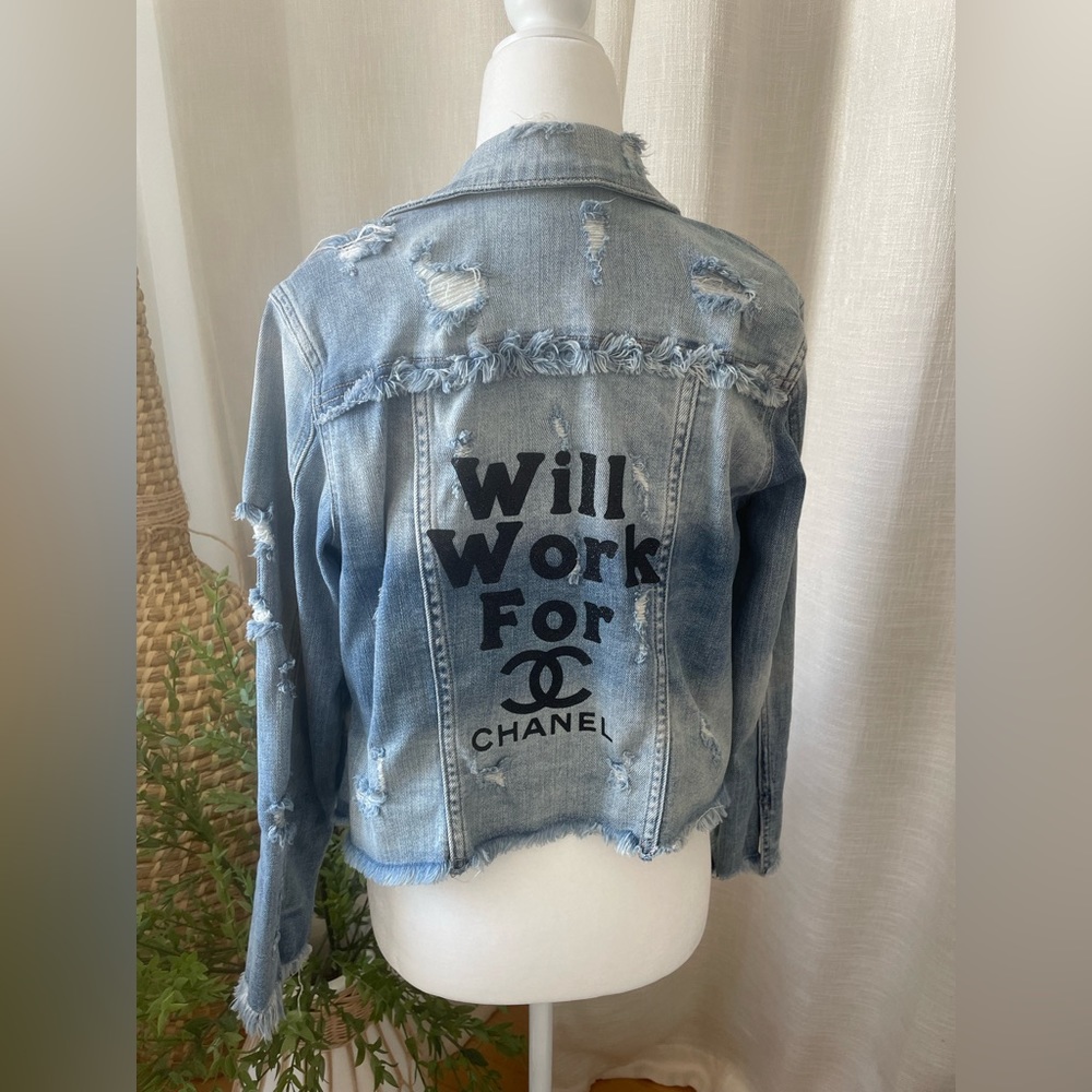 Designer Inspired Denim Jacket